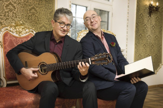 Stefan Grasse (Musik) und Tobias Föhrenbach (Rezitation) 