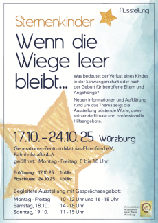 Ausstellung Sternenkinder